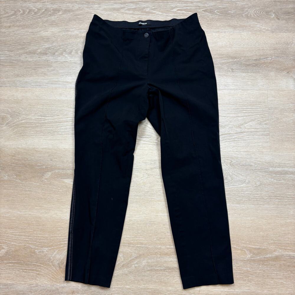 Cambio Straight Leg‎ Stretch Pants Women's L Color Black